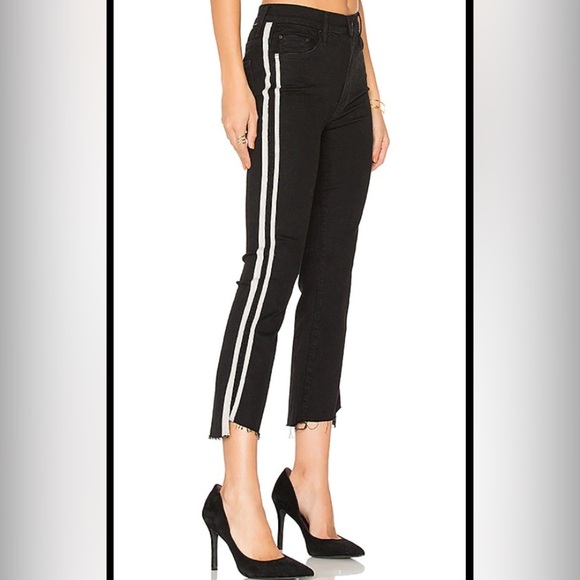 BOOMBOOM Jeans Trending Ankle Details Black Raw Hem High Rise Skinny Jeans Sz 5 - Picture 1 of 16
